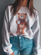Load image into Gallery viewer, Christmas Teddy Bear Crewneck Sweatshirt
