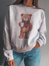 Load image into Gallery viewer, Christmas Teddy Bear Crewneck Sweatshirt