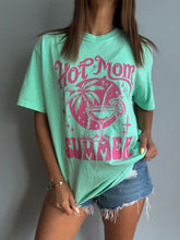 Load image into Gallery viewer, Hot Mom Summer Tee (Mint)
