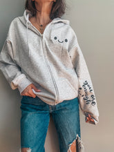 Load image into Gallery viewer, YOU ARE ENOUGH Zip Up Hoodie