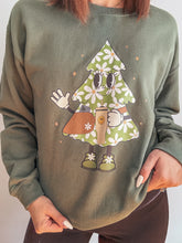 Load image into Gallery viewer, Basic Tree Crewneck Sweatshirt