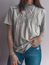 Load image into Gallery viewer, MAMA Embroidered Tee (Bay)