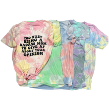 Load image into Gallery viewer, TOO BUSY BEING A BADASS MAMA Tee