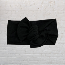 Load image into Gallery viewer, Knotted Headband Onyx