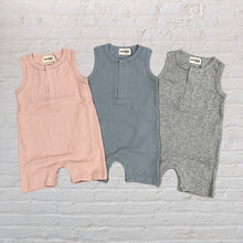 Load image into Gallery viewer, Ribbed Tank Romper