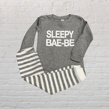 Load image into Gallery viewer, SLEEPY BAE-BE Two Piece Pajama Set