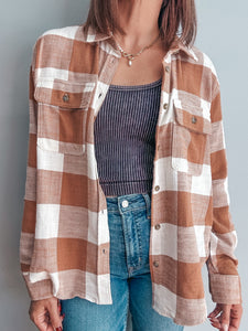 Pumpkin Spice Flannel