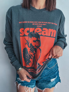 Scream Long Sleeve Tee