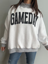 Load image into Gallery viewer, FOOTBALL/ GAMEDAY Reversible Mock-Neck Sweatshirt
