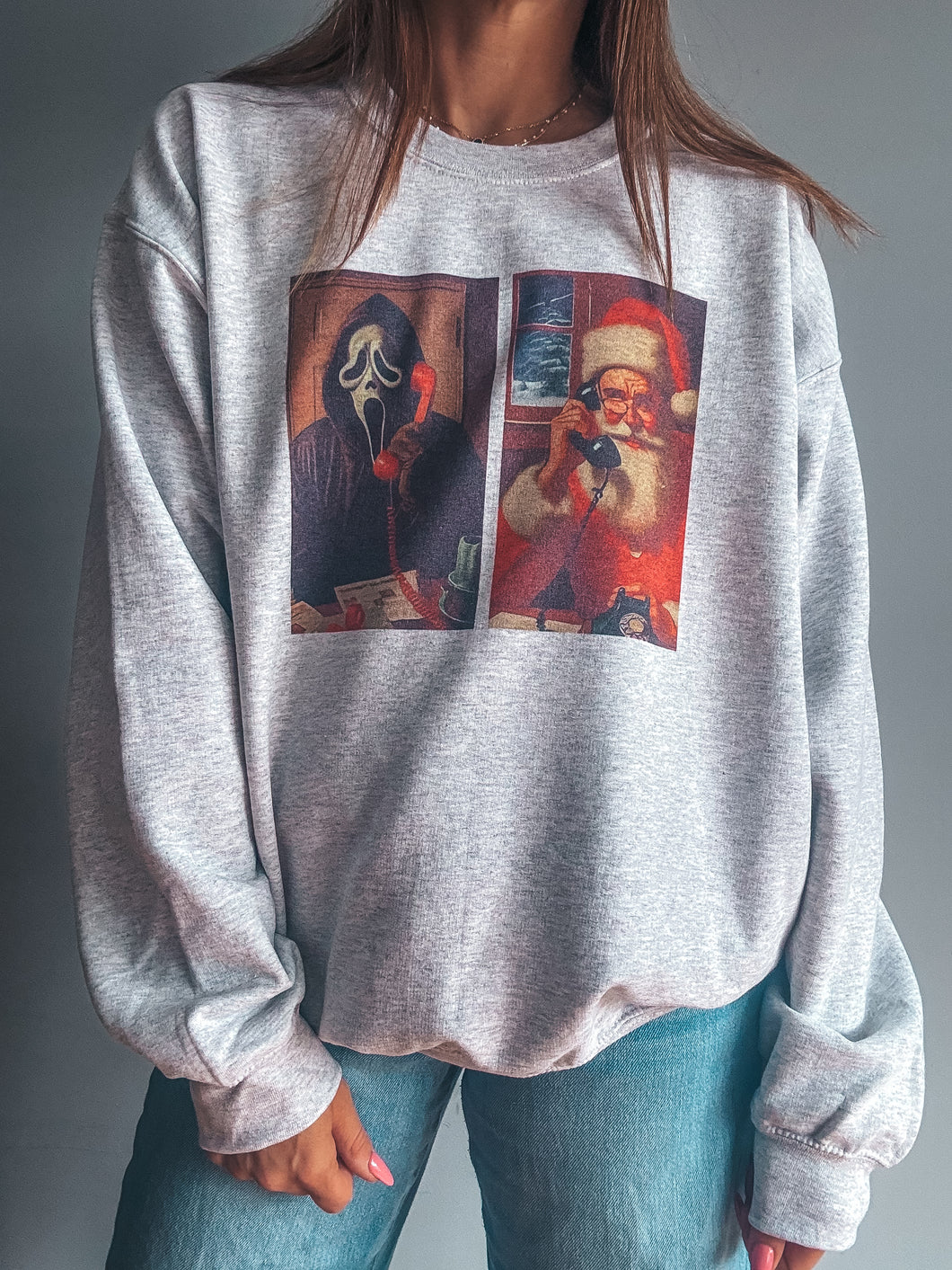 Spooky Santa Crewneck Sweatshirt