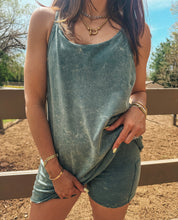 Load image into Gallery viewer, Western Belle Romper Dress (Ash Jade)
