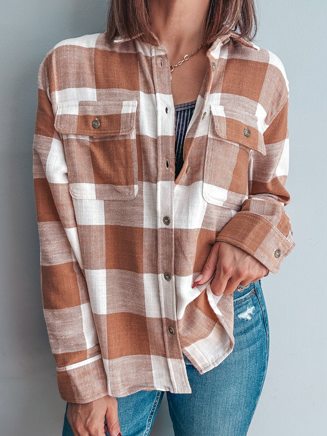 Pumpkin Spice Flannel