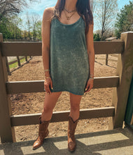 Load image into Gallery viewer, Western Belle Romper Dress (Ash Jade)
