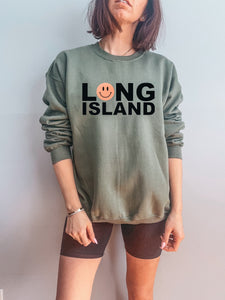 Long Island Adult Crewneck Sweatshirt