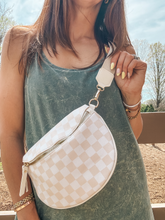 Load image into Gallery viewer, Checkered Crossbody Bag

