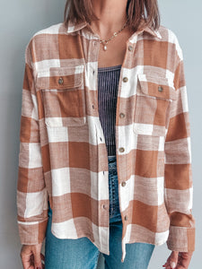 Pumpkin Spice Flannel