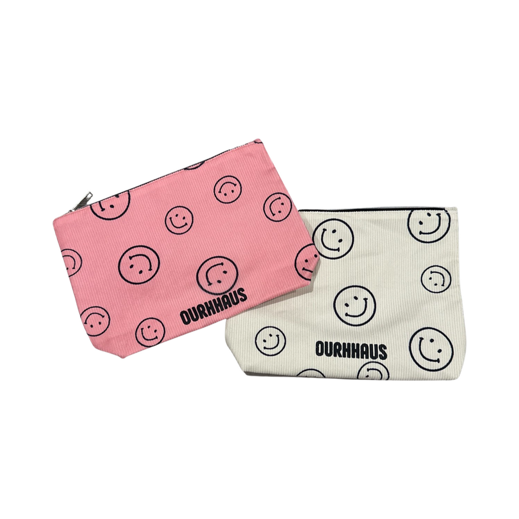 Smiley Zipper Pouch