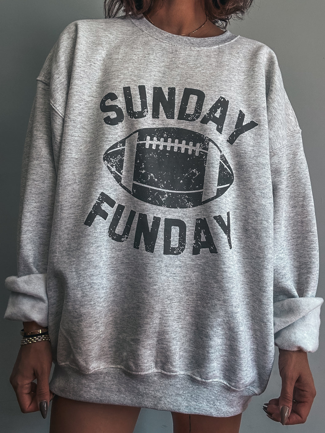 SUNDAY FUNDAY Crewneck