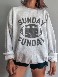 SUNDAY FUNDAY Crewneck