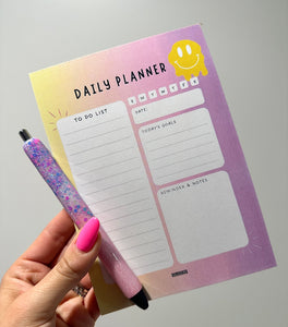 Daily Planner Notepad