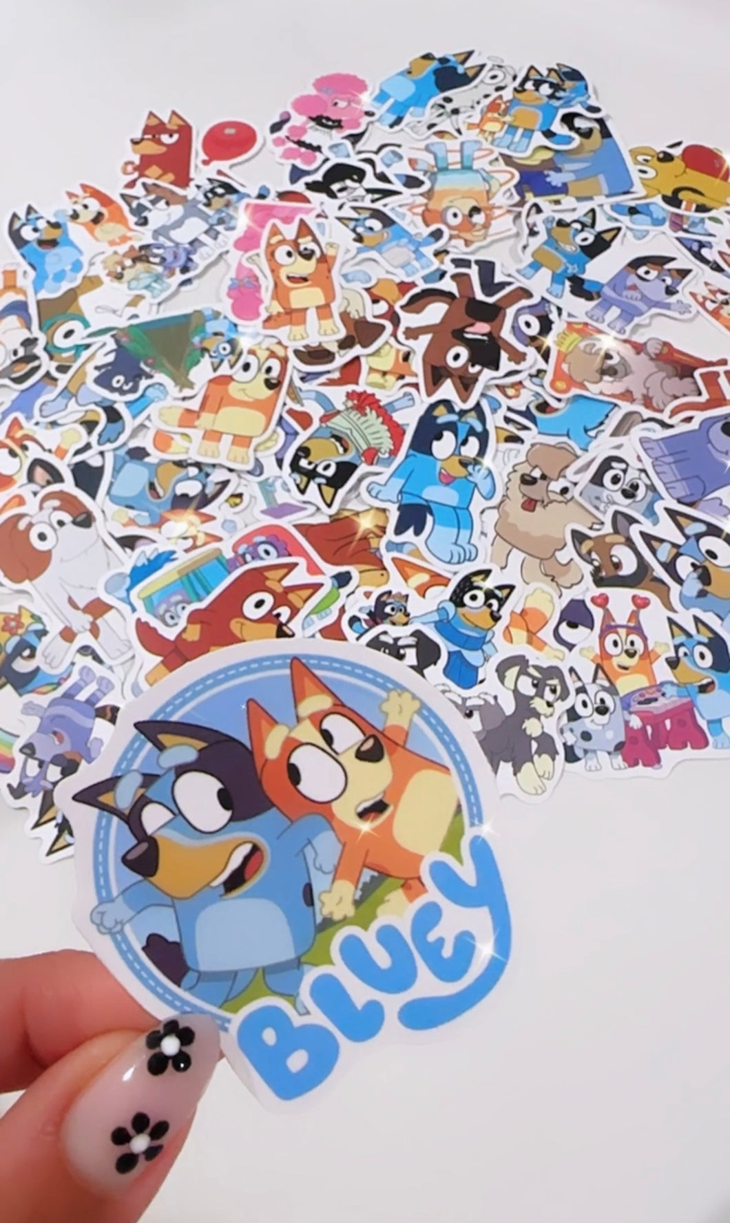 Bluey Stickers (set of 4)