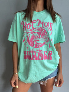 Hot Mom Summer Tee (Mint)