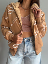 Load image into Gallery viewer, Fall Florals Sherpa Jacket
