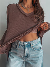 Load image into Gallery viewer, Willow Everyday Top- Brown
