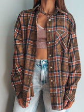 Load image into Gallery viewer, Pumpkin Spice Flannel
