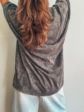 Load image into Gallery viewer, Tatum Oversized Tee - Charcoal
