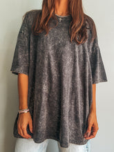 Load image into Gallery viewer, Tatum Oversized Tee - Charcoal
