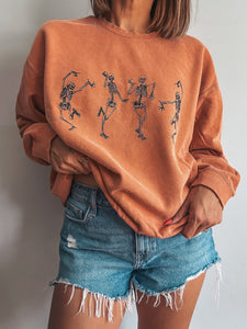 Dancing Skellys Crewneck Sweatshirt