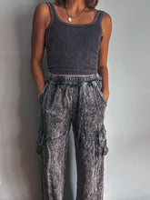 Load image into Gallery viewer, Mineral Wash Wide Leg Pant
