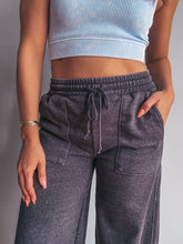 Load image into Gallery viewer, Charcoal French Terry Pants

