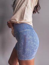 Load image into Gallery viewer, The East End Biker Shorts- Indigo
