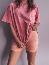 Load image into Gallery viewer, The East End Biker Shorts- Coral
