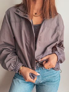 Spring Fling Windbreaker - Grey