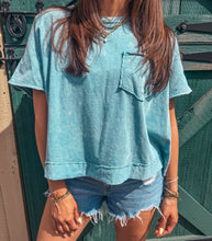 Load image into Gallery viewer, Weekend Tee - Blue Grey
