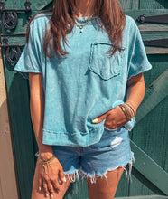 Load image into Gallery viewer, Weekend Tee - Blue Grey
