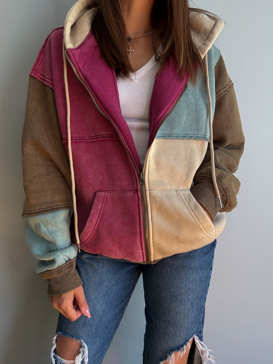 Madison Zip Up Hoodie