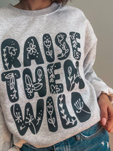 Load image into Gallery viewer, RAISE THEM WILD Crewneck Sweatshirt
