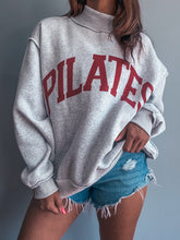 Load image into Gallery viewer, PILATES/ YOGA Reversible Mock Neck Sweatshirt
