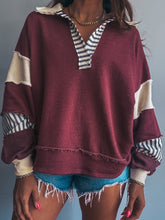 Load image into Gallery viewer, Cabernet Henley Pullover
