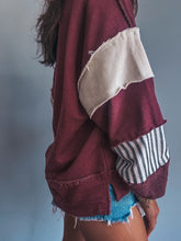 Load image into Gallery viewer, Cabernet Henley Pullover

