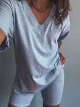 Load image into Gallery viewer, Slate Luxe Short Set
