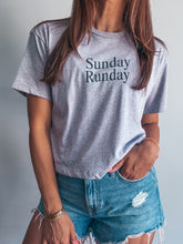 Load image into Gallery viewer, Sunday Runday Cropped Tee
