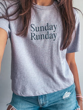 Load image into Gallery viewer, Sunday Runday Cropped Tee
