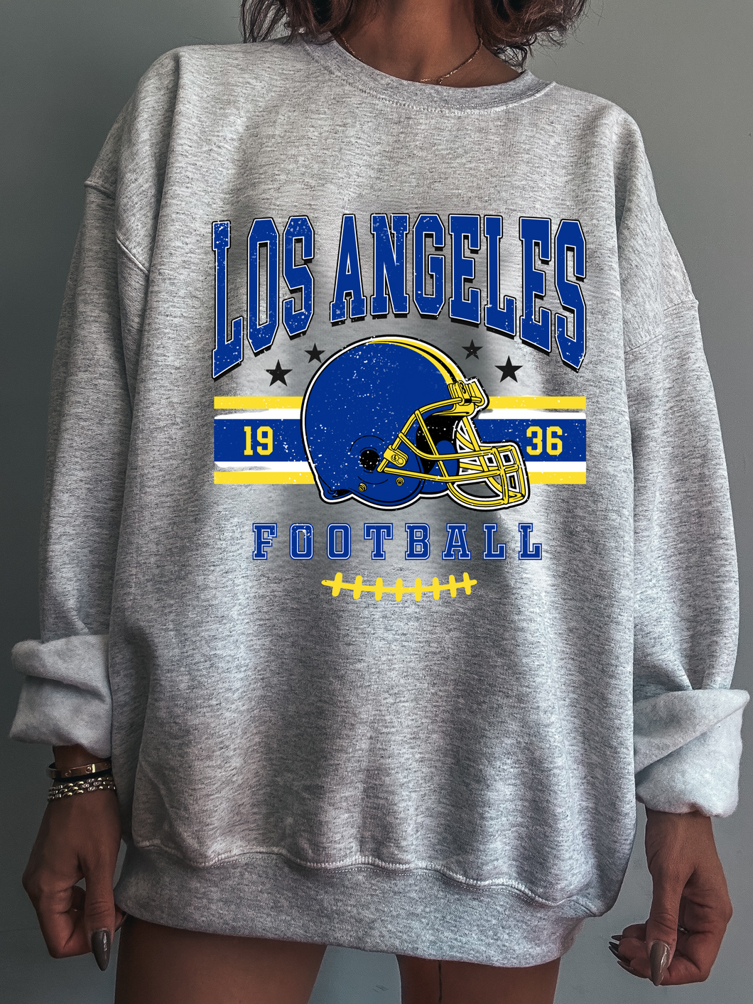 LOS ANGELES R Crewneck Sweatshirt