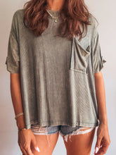 Load image into Gallery viewer, Sienna Ribbed Tee
