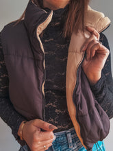 Load image into Gallery viewer, Reversible Puffer Vest
